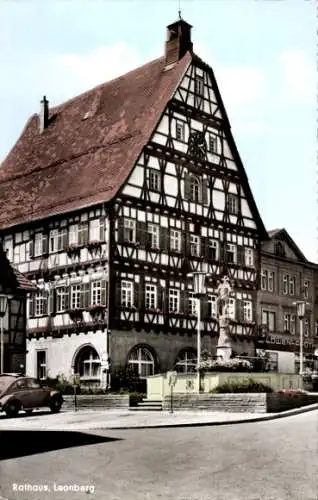 Ak Leonberg in Württemberg, Rathaus