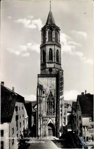 Ak Rottweil am Neckar, Kapellenkirche