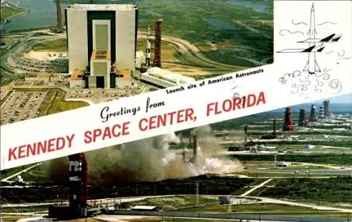 Ak Florida USA, Kennedy Space Center, Launch site of American Astronauts, NASA, Apollo facilities