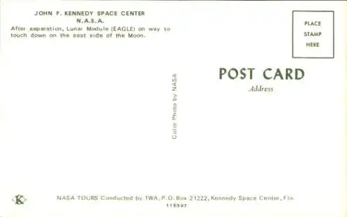 Ak Lunar Module Eagle, NASA, John F. Kennedy Space Center