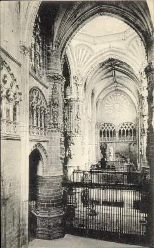 Ak Burgos Castilla y León, Kathedrale, Nave del Sarmental