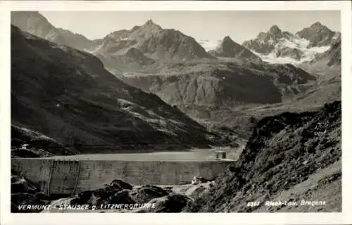 Ak Vorarlberg, Vermuntsee, Litzner-Seehorn-Gruppe