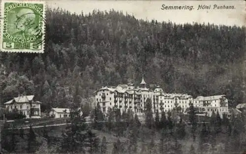 Ak Semmering in Niederösterreich, Hotel Panhans