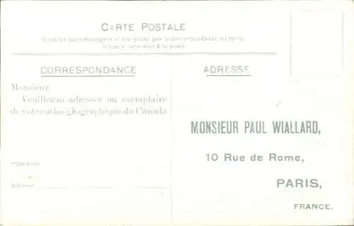 Ak Québec Kanada, chateau, Vue générale, quais