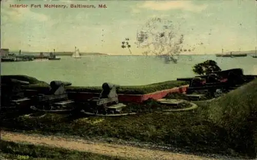 Ak Baltimore Maryland USA, Fort McHenry