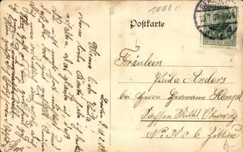 Ak Berlin Treptow, Stralau, Tunnel unter der Spree