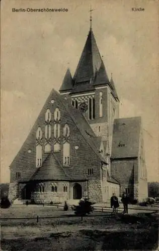 Ak Berlin Köpenick Oberschöneweide, Kirche