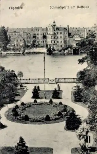 Ak Berlin Köpenick, Schmuckplatz am Rathaus