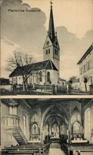 Ak Hoßkirch in Württemberg, Pfarrkirche