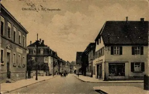 Ak Oberkirch im Renchtal Baden, Hauptstraße