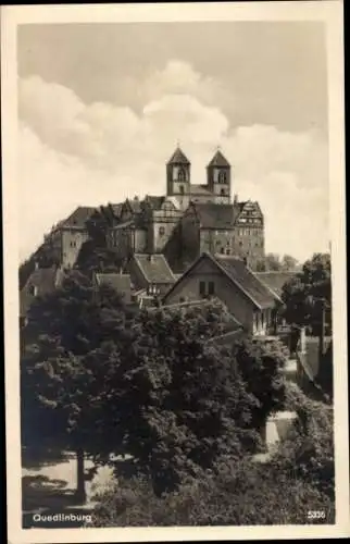 Ak Quedlinburg im Harz, Blick zum Dom