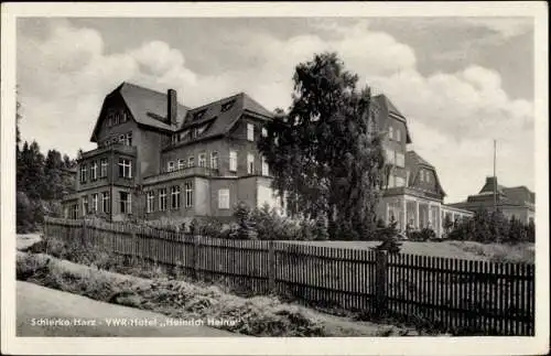 Ak Schierke Wernigerode am Harz, VWR Hotel Heinrich Heine