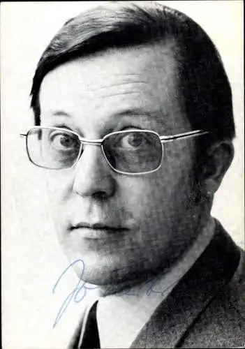 Ak Schauspieler Jo Herbst, Portrait, Autogramm