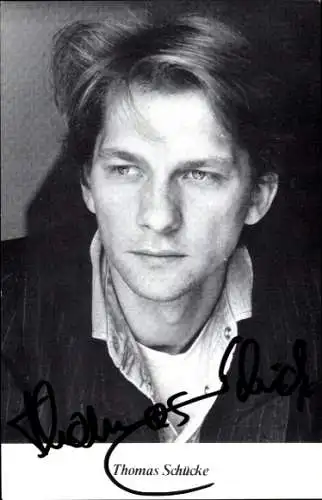 Ak Schauspieler Thomas Schücke, Portrait, Autogramm