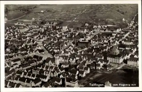 Ak Tailfingen Albstadt im Zollernalbkreis, Fliegeraufnahme