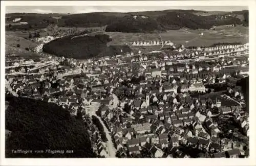 Ak Tailfingen Albstadt im Zollernalbkreis, Fliegeraufnahme