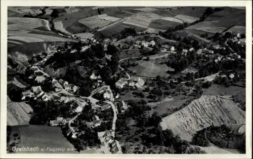 Ak Graisbach Marxheim in Schwaben Bayern, Fliegeraufnahme