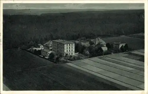 Ak Teichwolframsdorf in Thüringen, Erholungsheim, Panorama