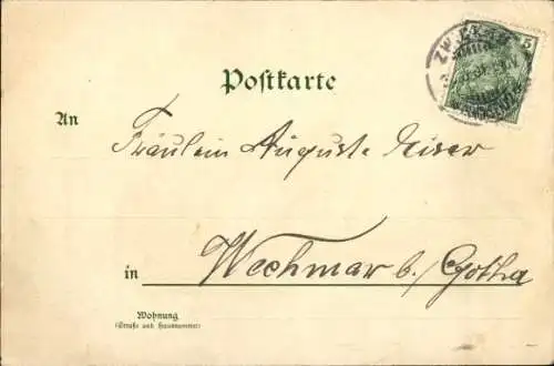 Ak Zwickau in Sachsen, Albertplatz