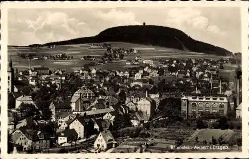 Ak Bärenstein im Erzgebirge, Gesamtansicht, Weipert