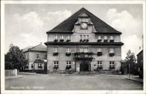 Ak Weinböhla in Sachsen, Rathaus