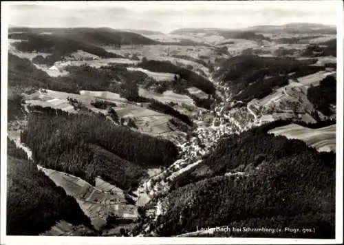 Ak Lauterbach im Schwarzwald, Fliegeraufnahme