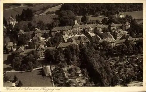 Ak Illenau Achern in Baden Schwarzwald, Fliegeraufnahme