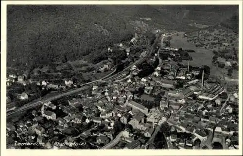 Ak Lambrecht in der Pfalz, Fliegeraufnahme