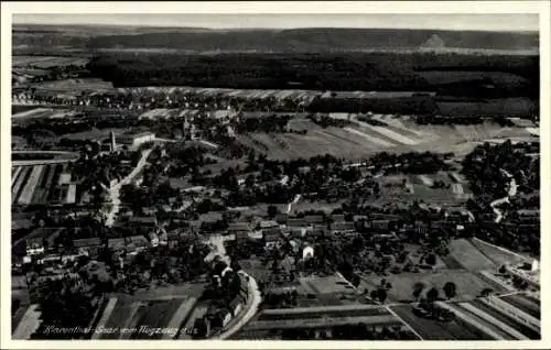 Ak Klarenthal Saarbrücken Saarland, Fliegeraufnahme