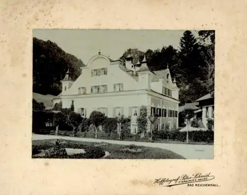 Foto Kirchberg Bad Reichenhall in Oberbayern, Gebäude, Parkpartie