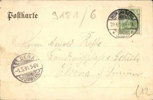 Ak Müncheberg in der Mark, Vor dem Cüstriner Tor