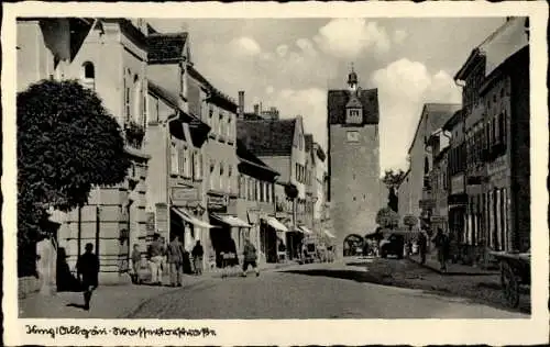 Ak Isny im Allgäu, Wassertorstraße