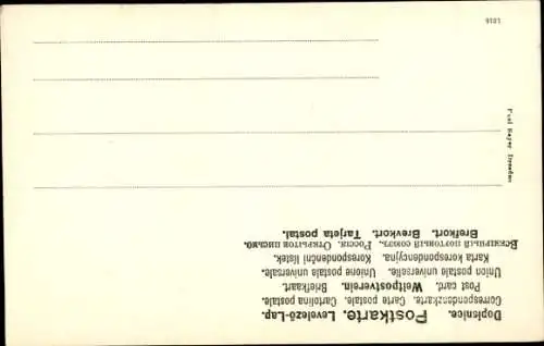 Künstler Ak Soldat in Uniform, Karikatur, Mütze