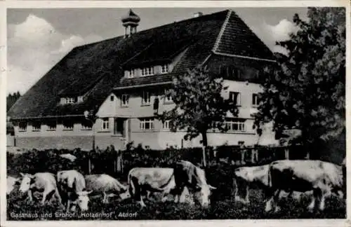 Ak Atdorf Hornberg Herrischried am Hotzenwald, Gasthaus Hotzenhof