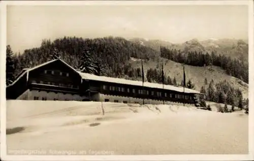 Ak Schwangau im Ostallgäu, Tegelberg, Segelflugschule
