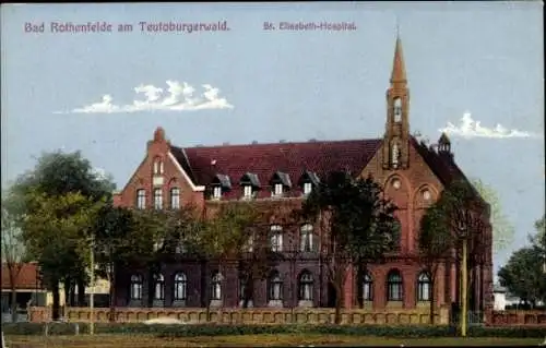 Ak Bad Rothenfelde am Teutoburger Wald, St. Elisabeth-Hospital