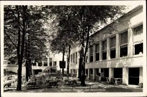 Ak Bad Rothenfelde am Teutoburger Wald, Kurhaus, Terrasse, Konzerthalle