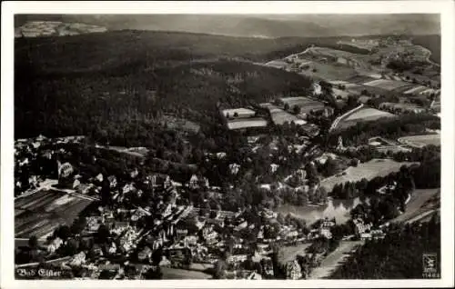 Ak Bad Elster im Vogtland, Fliegeraufnahme, Klinke Nr. 11483