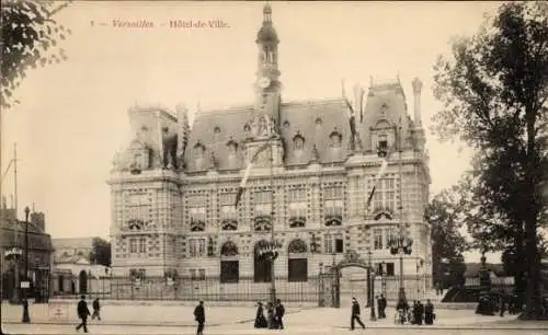 Ak Versailles Yvelines, Rathaus