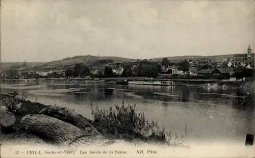 Ak Triel Yvelines, Bords de la Seine