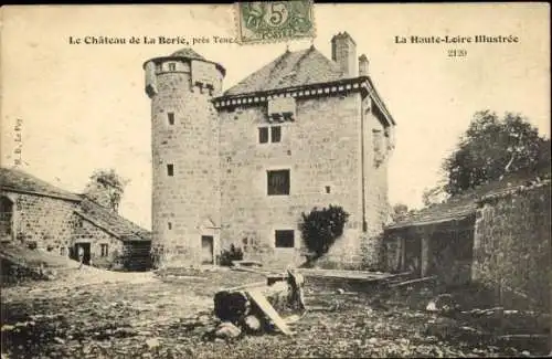 Ak La Borie Haute-Loire, Schloss