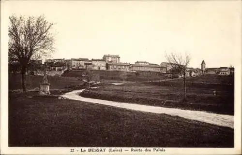 Ak Le Bessat Loire, Route des Palais