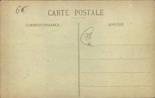 Ak Rochefort en Yvelines, Schloss, Gartenanlage