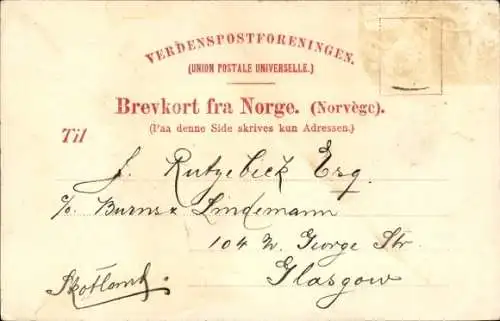 Ak Nordland Norwegen, De 7 Söstre