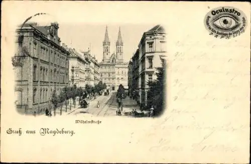 Ak Magdeburg an der Elbe, Wilhelmstraße