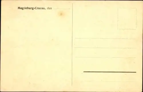 Ak Cracau Magdeburg, Samariterhaus der Pfeifferschen Anstalten
