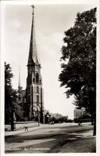 Ak Hainichen in Sachsen, Trinitatiskirche