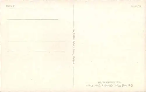 Ak Glaubitz an der Elbe, Schloss