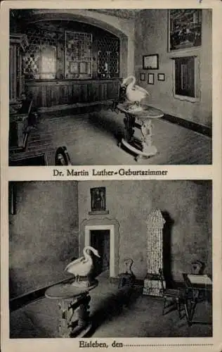 Ak Lutherstadt Eisleben, Dr. Martin Luther-Geburtszimmer