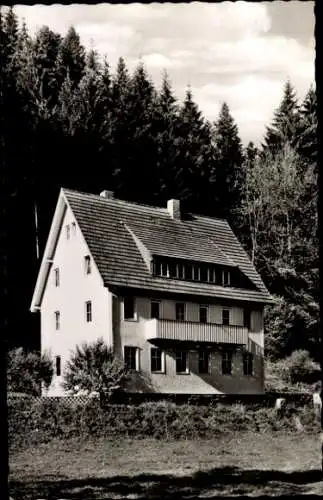 Ak Sterneck Loßburg im Schwarzwald, Blick auf den Heimbachhof